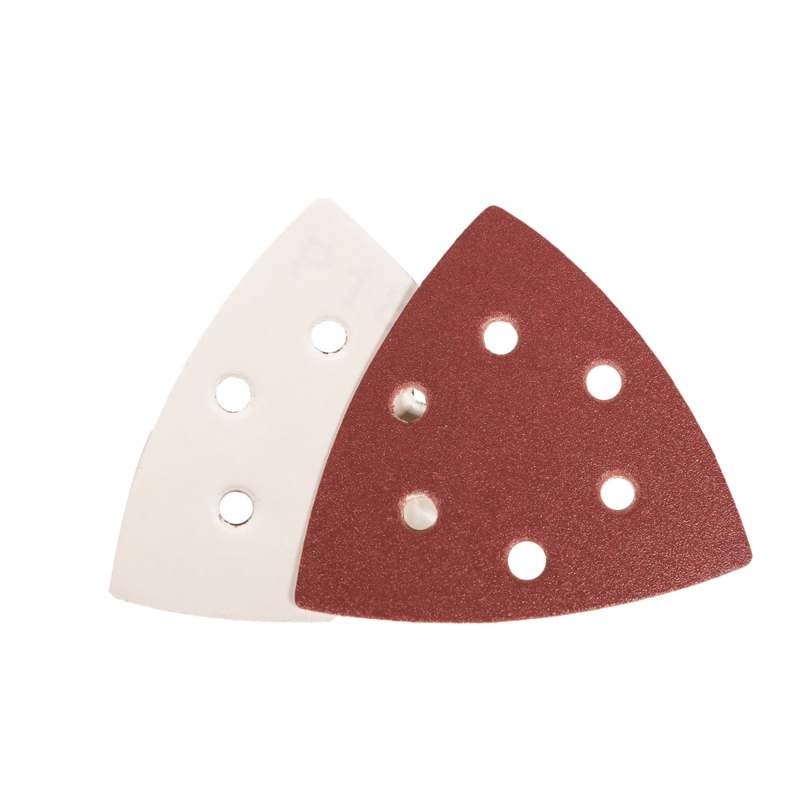 Disco triangular DynaCut Dynafine de grano 180, con sujeción por vacío (A/O) y PSA