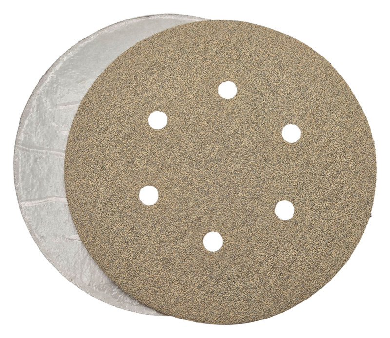 6" (152 mm) Dia. x 80 Grit A/O Vacuum PSA DynaCut Disc