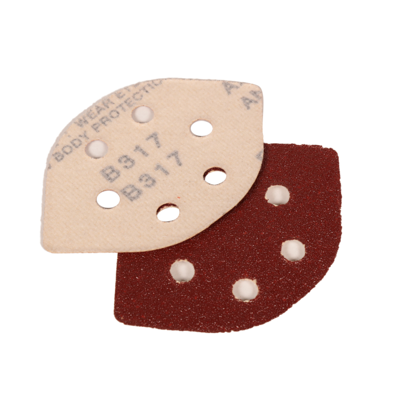 Disco DynaCut Dynafine con superficie en forma de gancho para aspiradora, tipo «Teardrop», grano 80, A/O