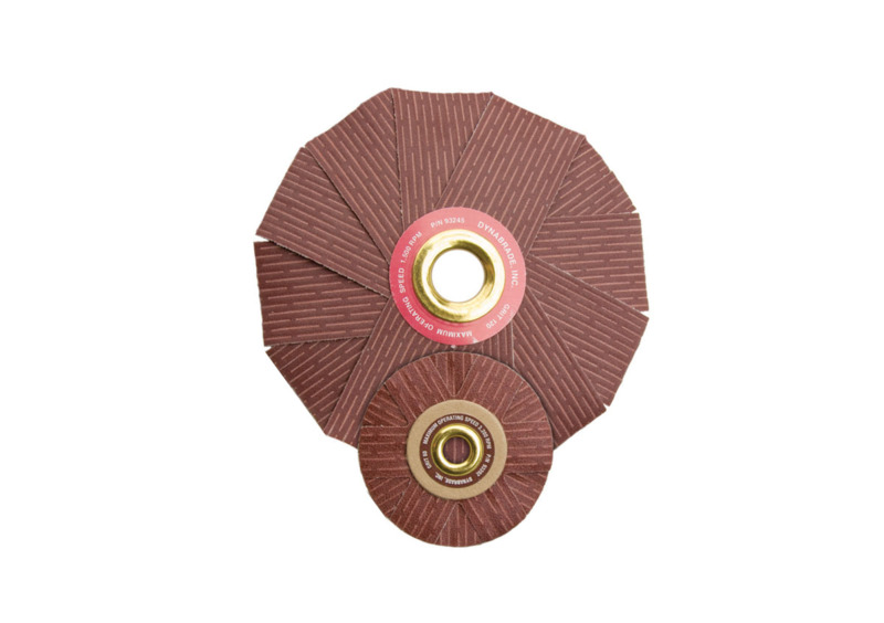 Estrella de lijado con ojales A/O, diámetro de 1-1/2" (38 mm), grano 80