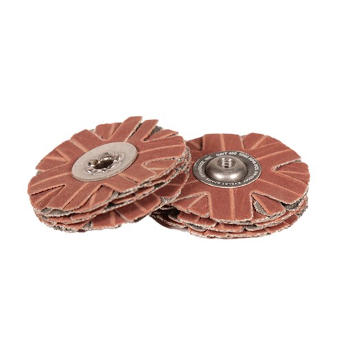 1-1/2" (38 mm) Dia. 400 Grit A/O Eyelet Sanding Star