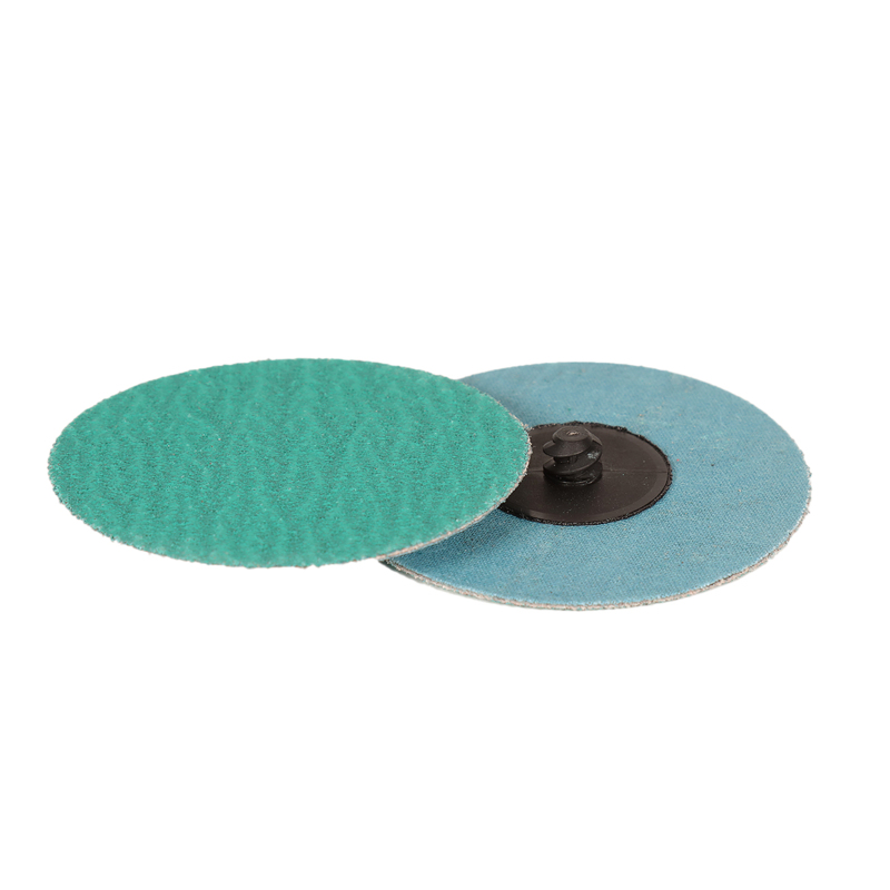 Disco DynaCut de 3" (76 mm) de diámetro, grano 80, tipo A/Z, sin vacío y con sistema de fijación