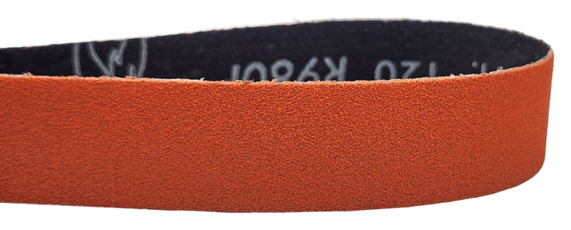 Cinta cerámica DynaCut Premium de grano 120, 1" (25 mm) de ancho x 30" (762 mm) de largo