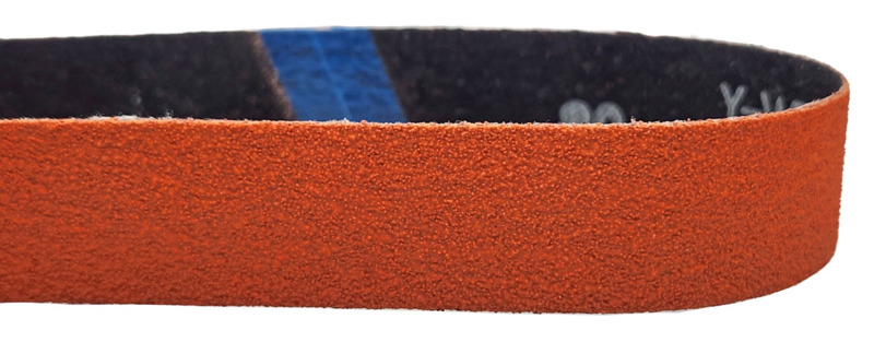 1" (25 mm) W x 24" (610 mm) L 80 Grit DynaCut Premium Ceramic Belt