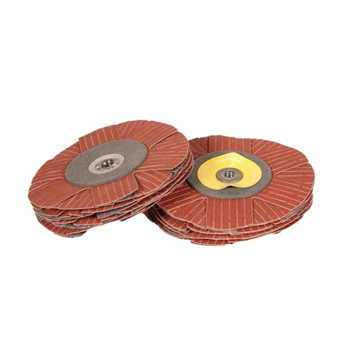 4" (102 mm) Dia. 150 Grit A/O Eyelet Sanding Star