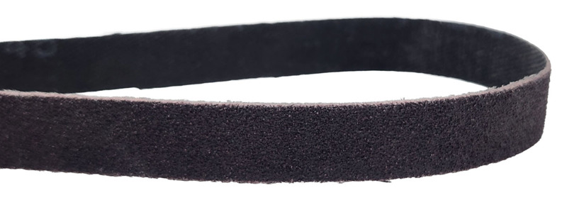 Cinta DynaCut de grano 80, A/O, de 1/2" (13 mm) de ancho x 18" (457 mm) de largo