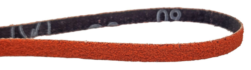 1/4" (6 mm) W x 18" (457 mm) L 60 Grit DynaCut Premium Ceramic Belt