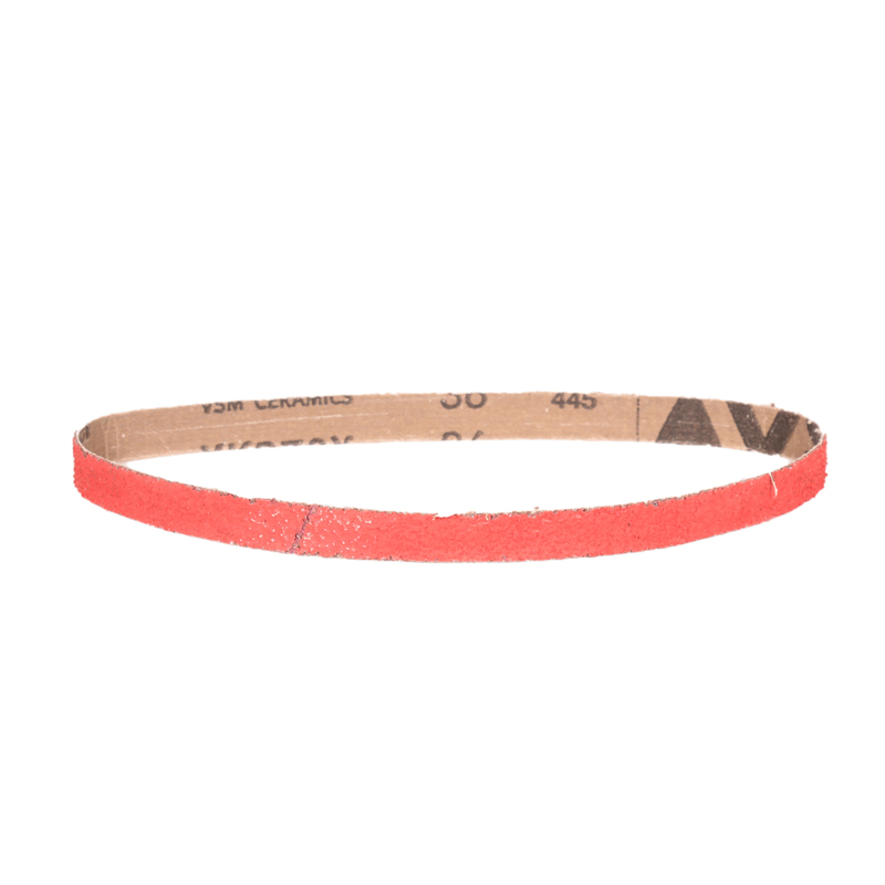 1/2" (13 mm) W x 18" (457 mm) L 36 Grit Ceramic DynaCut Belt