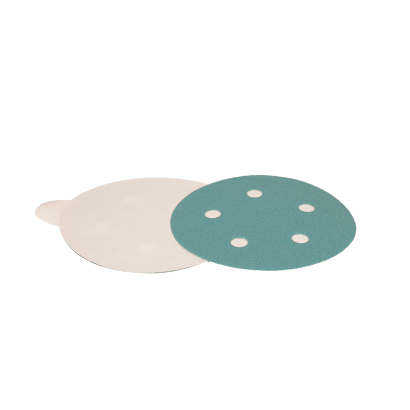 5" (127 mm) Dia. x 80 Grit A/O Vacuum PSA Filmbac DynaCut Disc