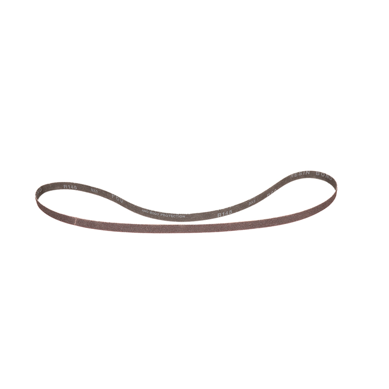 Cinta DynaCut de grano 60, A/O, de 1/2" (13 mm) de ancho x 44" (112 cm) de largo